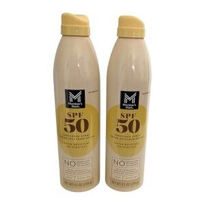 SPF50 Member's Mark 9.1oz 258g Sunscreen Pack of 2 Exp 01/27